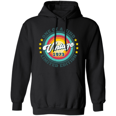 One Of A Kind Limited Edition, Vintage 1973, Retro 1973 Pullover Hoodie