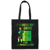 Patricks Day Gift, I Paused My Game For St Patricks Day, Love Patrick More Canvas Tote Bag