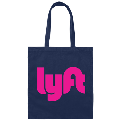 Lyft Gift, Lyft Driver, Lyft Design, Gift For Lyft Driver Canvas Tote Bag