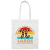 Retro Too Much Pi Can Give You A Large Circumference Canvas Tote Bag