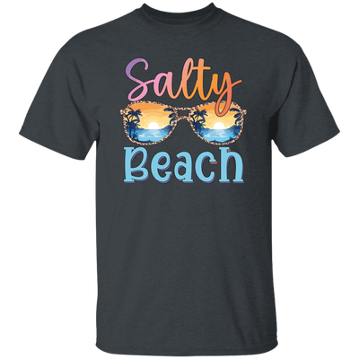 Salty Beach, Summer Vacation, Sunglasses With Sea Unisex T-Shirt