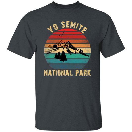 Yo Semite, Yosemite National Park Retro Unisex T-Shirt