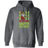 Hate Hate Hate, Double Hate, Loathe Entirely, Angry Grinch, Merry Christmas, Trendy Christmas Pullover Hoodie