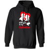 Will You Be My Valentine, Couple Is In Love, Kissing Couple, Valentine's Day, Trendy Valentine Pullover Hoodie