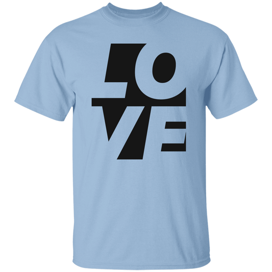 Love Silhouette, Love Text, Valentine Love, Couple Gift Unisex T-Shirt