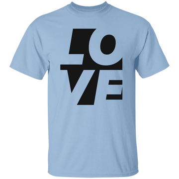 Love Silhouette, Love Text, Valentine Love, Couple Gift Unisex T-Shirt