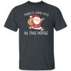 There's Some Ho's In This House, Cute Santa, Merry Christmas Unisex T-Shirt