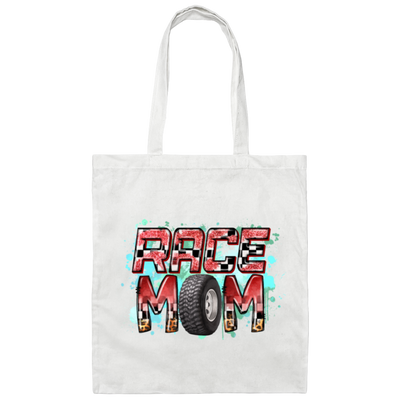 Love Race Mom, Best Gift For Race Mom, Racing Mom, Love Momma Gift Canvas Tote Bag