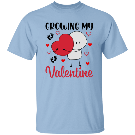 Growing My Valentine, Love My Valentine, My Love, Gift For Valentine, Valentine's Day, Trendy Valentine Unisex T-Shirt