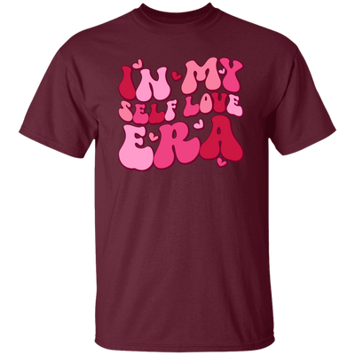 In My Self Love Era, Love Era, Groovy Love, Groovy Valentine, Valentine's Day, Trendy Valentine Unisex T-Shirt