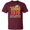 Hawaii 1976 Gift, Vintage 1976 Limited Gift, Retro 1976, Tropical Style Unisex T-Shirt
