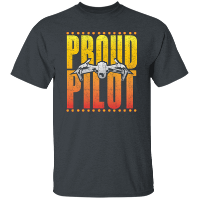 Drone Pilot, Flight Multicopter, Proud Of Pilot, Retro Airplane Love Gift Unisex T-Shirt