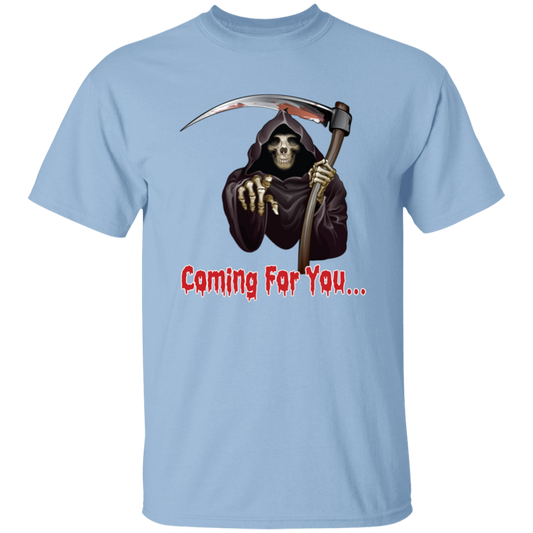 Death Is Coming For You, Horror Halloween, Funny Death Unisex T-Shirt