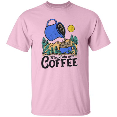 Mountain And Coffee, Wet The Plant, Wet By Coffee Unisex T-Shirt