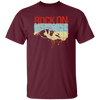 Rock On, Love Rock Gift, Best Retro Rock, Climb On Retro Rock Gift Unisex T-Shirt