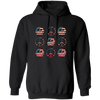 Peace American, Smiley Emotion, Smile America, Peace Smile Pullover Hoodie