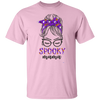 Spooky Mama, Halloween Party, Messy Buns Halloween Unisex T-Shirt