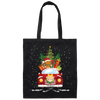 Christmas Car, Car Bring Gift Boxes, Christmas Gift Boxes, Merry Christmas, Trendy Chrismas Canvas Tote Bag