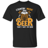 Country Music And Beer, Craft Beer, Best Beer Ever Unisex T-Shirt