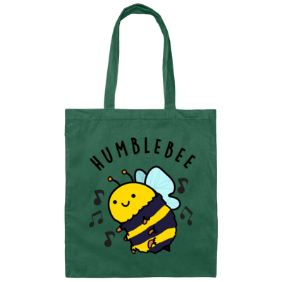Humble Bee Cute Bumblebee Pun, Funny Bee Canvas Tote Bag