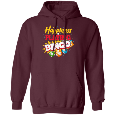 Bingo Love Gift, Happiness Playing Bingo, Best Of Bingo, Love To Bet Pullover Hoodie