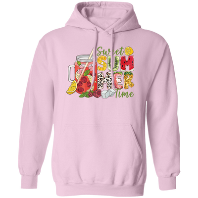 Sweet Summer Time, Summer Vacation, Fresh Summer Pullover Hoodie