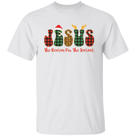 Jesus Is The Reason For The Seasons, Santa Jesus Unisex T-Shirt