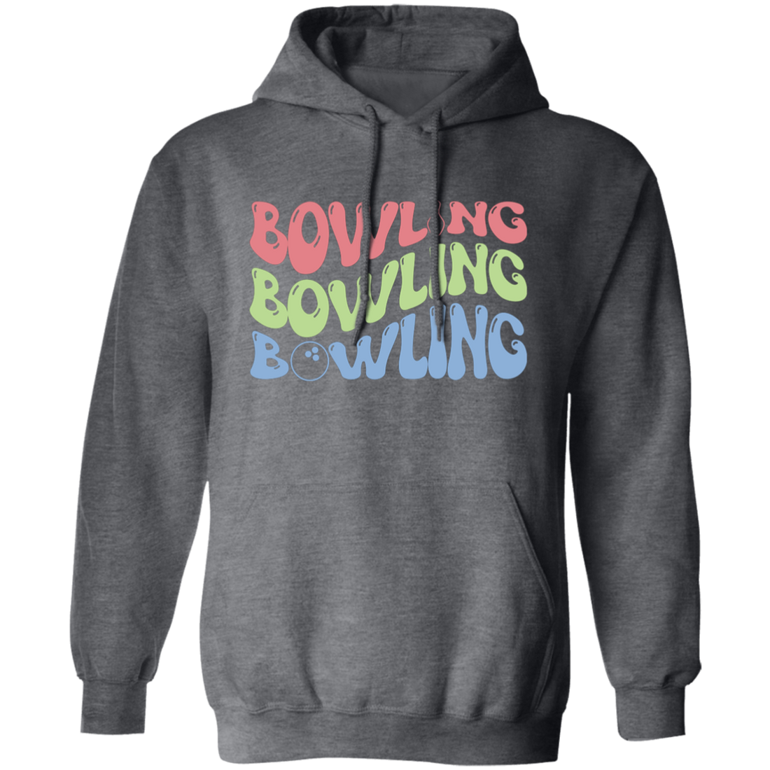 Bowling Player, Groovy Bowling, Love Bowling Pullover Hoodie