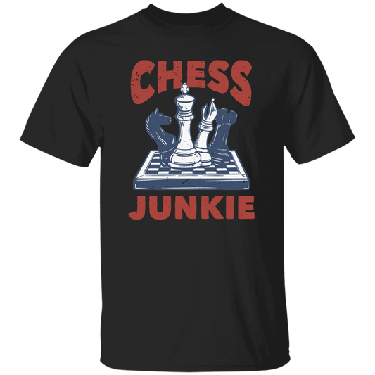 Chess Junkie, Chess, Chess Player, Chess Sport Unisex T-Shirt