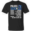 Police Officer Hourly Rate, Funny Police Officer, Best Of Police Officer Unisex T-Shirt