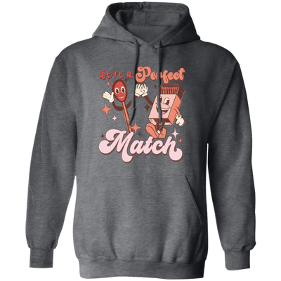 Use A Perfect Match, Matches, Groovy Matches Pullover Hoodie