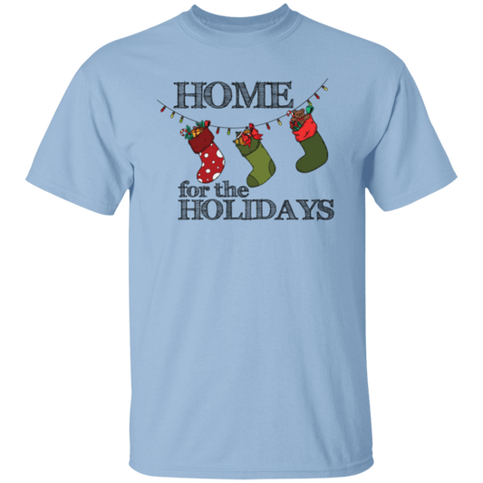 Home For The Holidays, Xmas Socks, Cute Socks, Wish For Xmas, Merry Christmas, Trendy Christmas Unisex T-Shirt