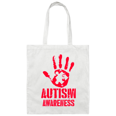 Autism Gift, Autism Awareness, Lovely Gift, Love Autism Gift Love Canvas Tote Bag