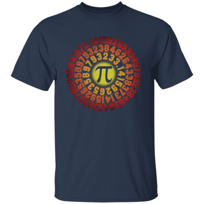 Captain Pi Retro, Pi Day Math Gift, Love Pi, Best Of Pi, Like A Sun Unisex T-Shirt