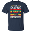 I Like Camping, And Maybe Three People, Retro Camping Unisex T-Shirt