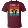 It's A Good Day To Drink On A Boat, Retro Drink, Beer On Boat Unisex T-Shirt