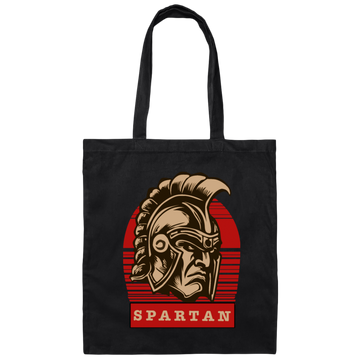 Spartan Lover, Force We Are Stronger, Spartacus Gift, Greece Gift, Sanskrit Lover Canvas Tote Bag