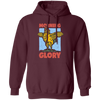 Morning Glory, Glory Chicken, Funny Chicken Pullover Hoodie