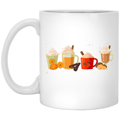 Cup Of Pumpkin, Thanksgiving's Day, Cup Of Thanksgiving White Mug