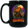 Halloween Holiday, Pumpkin Halloween, Horror Halloween Black Mug