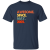 2001 Love Gift, Best Gift For 2001, Awesome Since 2001, Love 2001 Unisex T-Shirt