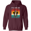 It's A Good Day To Drink On A Boat, Retro Drink, Beer On Boat Pullover Hoodie