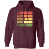 Retro Gary, I_m Gary Doing Gary Things Pullover Hoodie