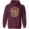 Uncle And Nephew, Best Friends For Life, Retro Nephew With Uncle Pullover Hoodie