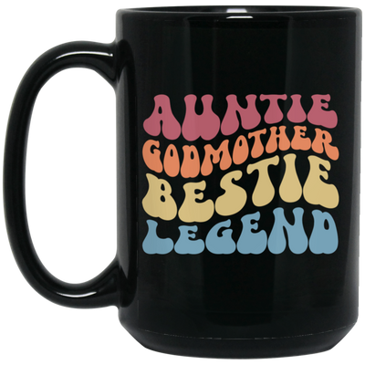 Auntie Godmother Bestie Legend, Retro Mother Gift