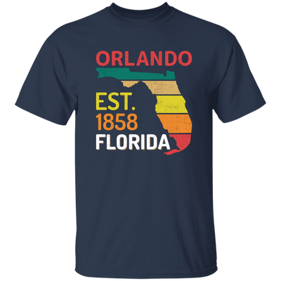 Orlando, Orlando Florida, Established 1858, Retro Orlando Unisex T-Shirt