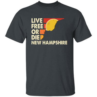 Live Free Or Die, New Hampshire State, Retro New Hampshire Unisex T-Shirt