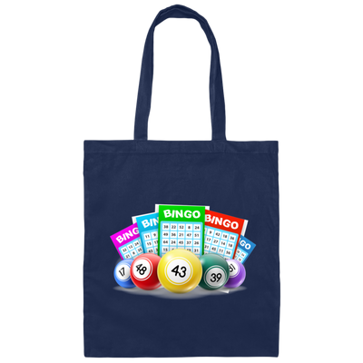 Go To Bingo, Best Ticket, Best Lottery, Lucky Game Canvas Tote Bag