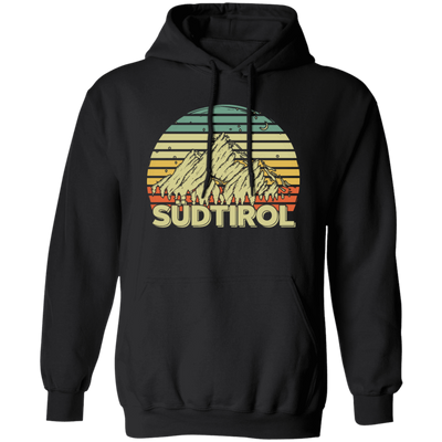Vintage Italy Winter Mountain, South Tyrol Retro, Mountains Lover Pullover Hoodie