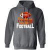 Fridays Are For Football, Baseball On Friday, American Football Love Pullover Hoodie